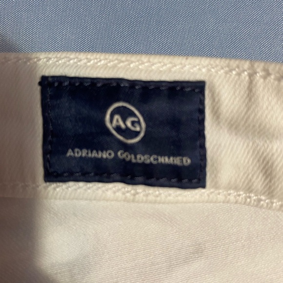 Ag Adriano Goldschmied White Skinny Jeans excellent condition like new - Picture 8 of 13